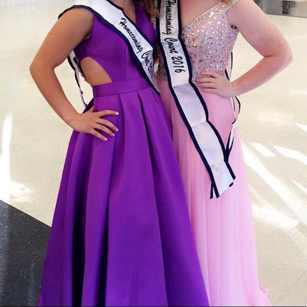 Jovani Purple Prom Dress